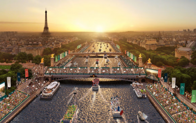París celebra en su espacio público la fiesta olímpica de apertura de los Juegos